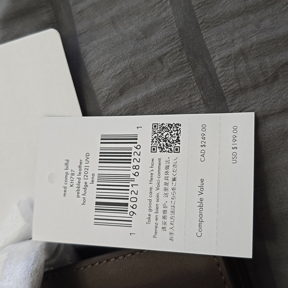 Kate Spade Brown Leather Wallet Nwt - Picture 9 of 11